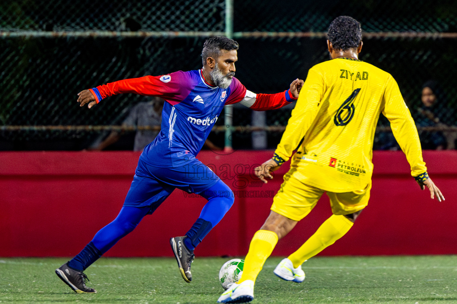 Antrac vs Medtech in Day 6 of Office League 2025 was held on Monday, 21st April 2025 in Hulhumale', Maldives. Photos: Nausham Waheed / images.mv