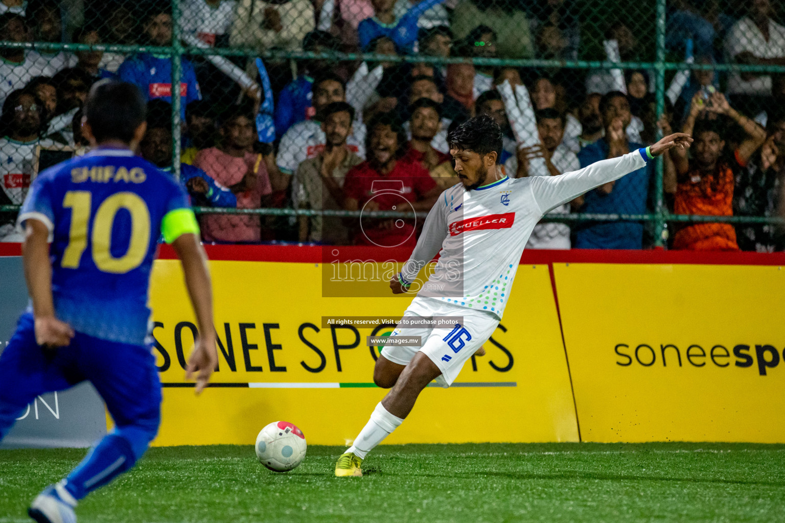 STO RC vs Muleeaage RC in Club Maldives Cup 2022 was held in Hulhumale', Maldives on Thursday, 20th October 2022. Photos: Hassan Simah / images.mv