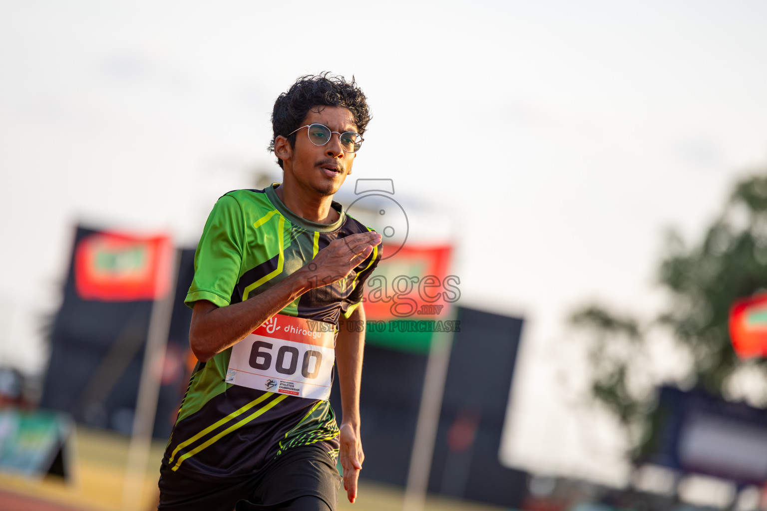Day 1 of Inter-school Athletics Championship 2025 held in Ekuveni Synthetic Track, Male', Maldives on Monday, 06th October 2025. Photos by: Ismail Thoriq / Images.mv