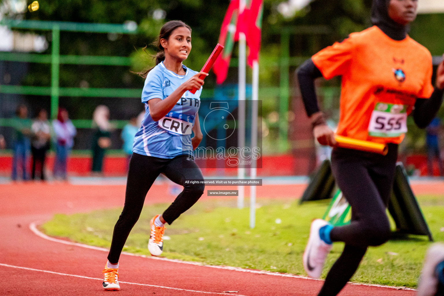 Day 2 of National Athletics Championship 2023 was held in Ekuveni Track at Male', Maldives on Friday, 24th November 2023. Photos: Hassan Simah / images.mv