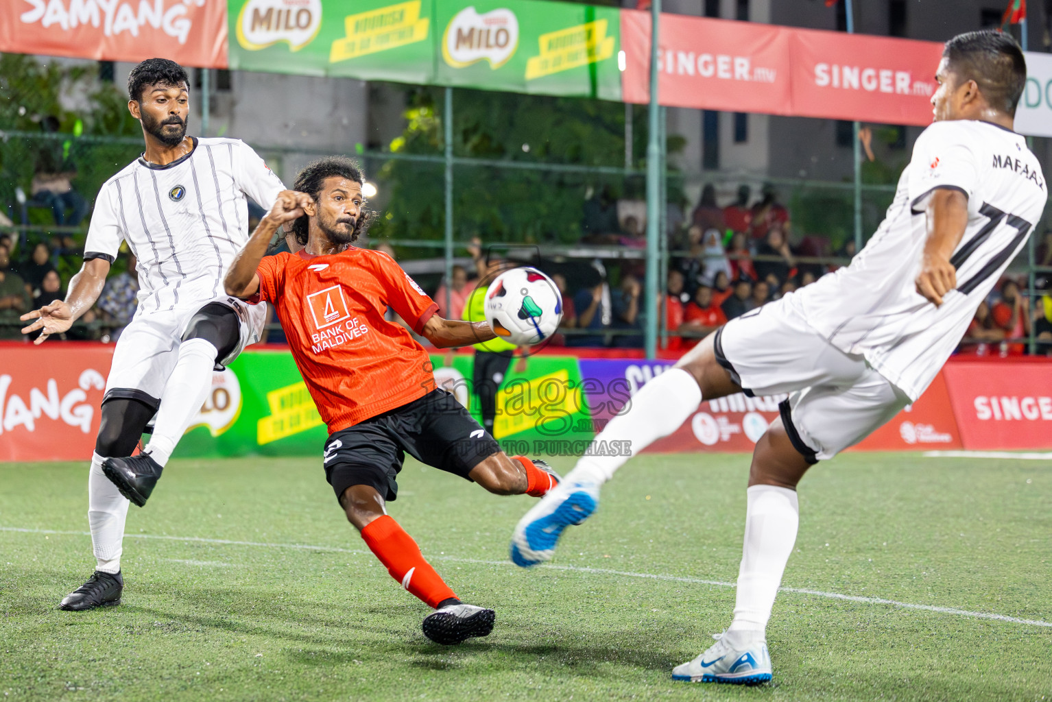 Dhivehi Sifainge Club vs United BML Maldives Cup 2024 held in Rehendi Futsal Ground, Hulhumale', Maldives on Tuesday, 25th September 2024. Photos: Shuu/ images.mv