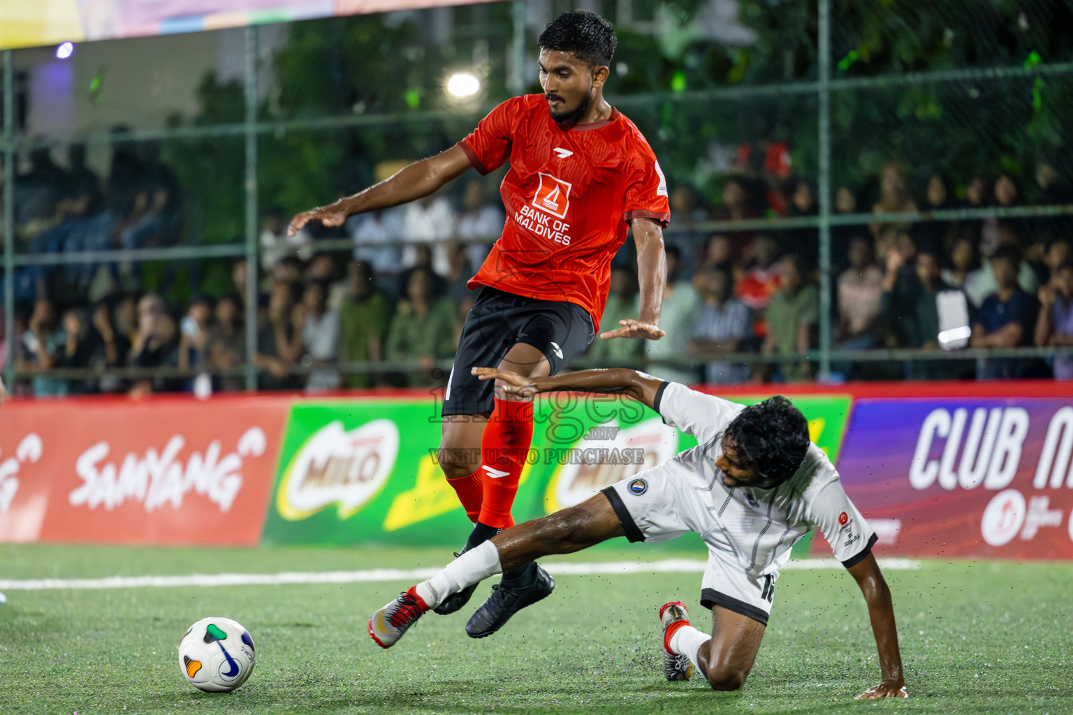 Dhivehi Sifainge Club vs United BML Maldives Cup 2024 held in Rehendi Futsal Ground, Hulhumale', Maldives on Tuesday, 25th September 2024. Photos: Shuu/ images.mv