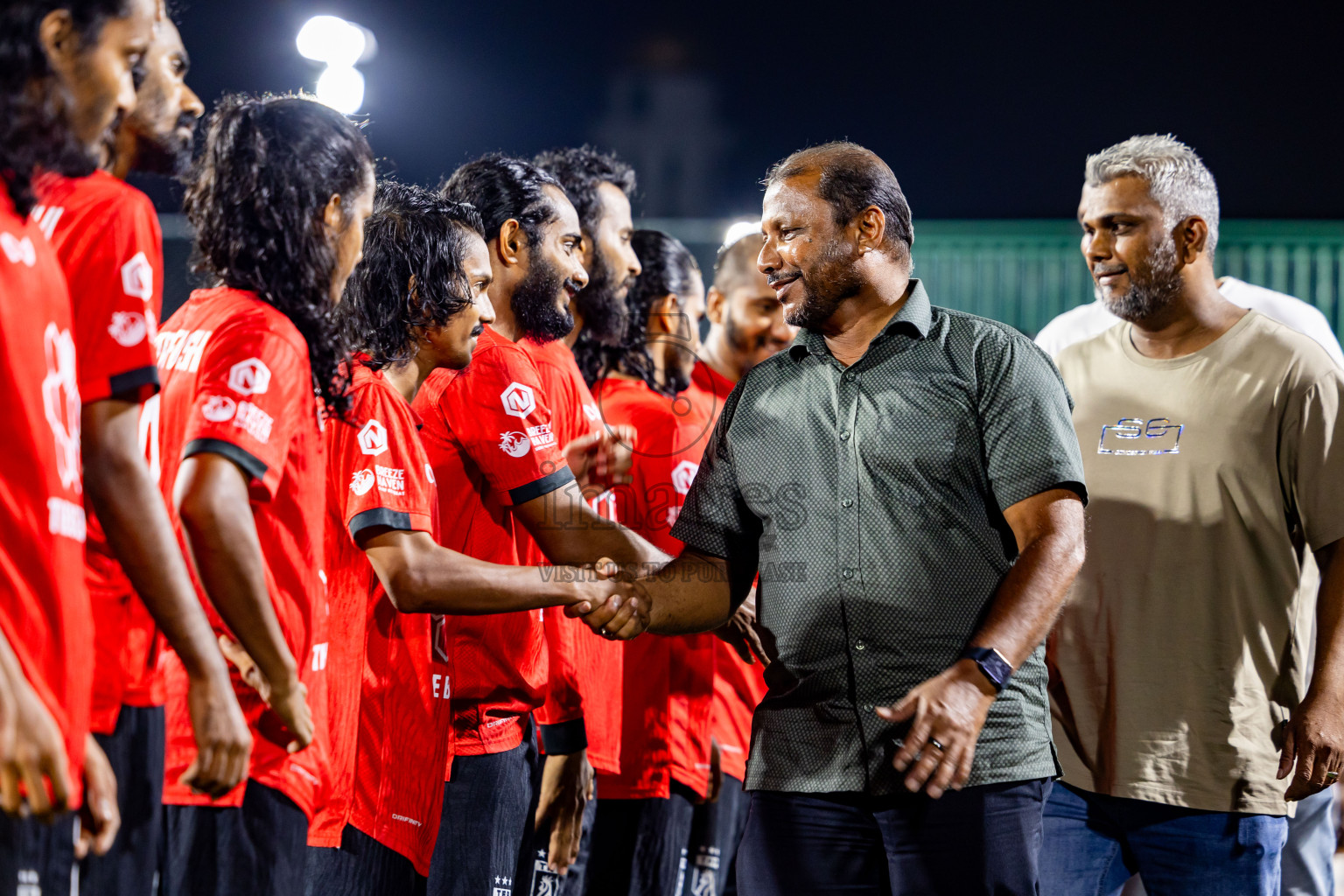 Th Omadhoo vs Th Thimarafushi in Day 18 of Golden Futsal Challenge 2025 was held on Wednesday, 22nd January 2025, in Hulhumale', Maldives. Photos: Nausham Waheed / images.mv