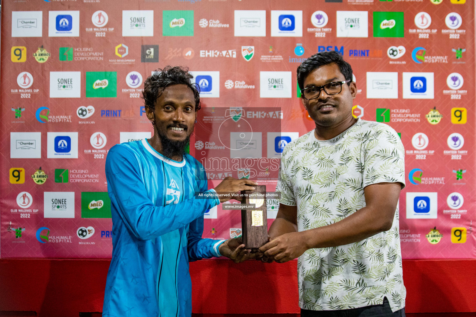 MACL vs Trade Club in Club Maldives Cup 2022 was held in Hulhumale', Maldives on Sunday, 9th October 2022. Photos: Hassan Simah / images.mv