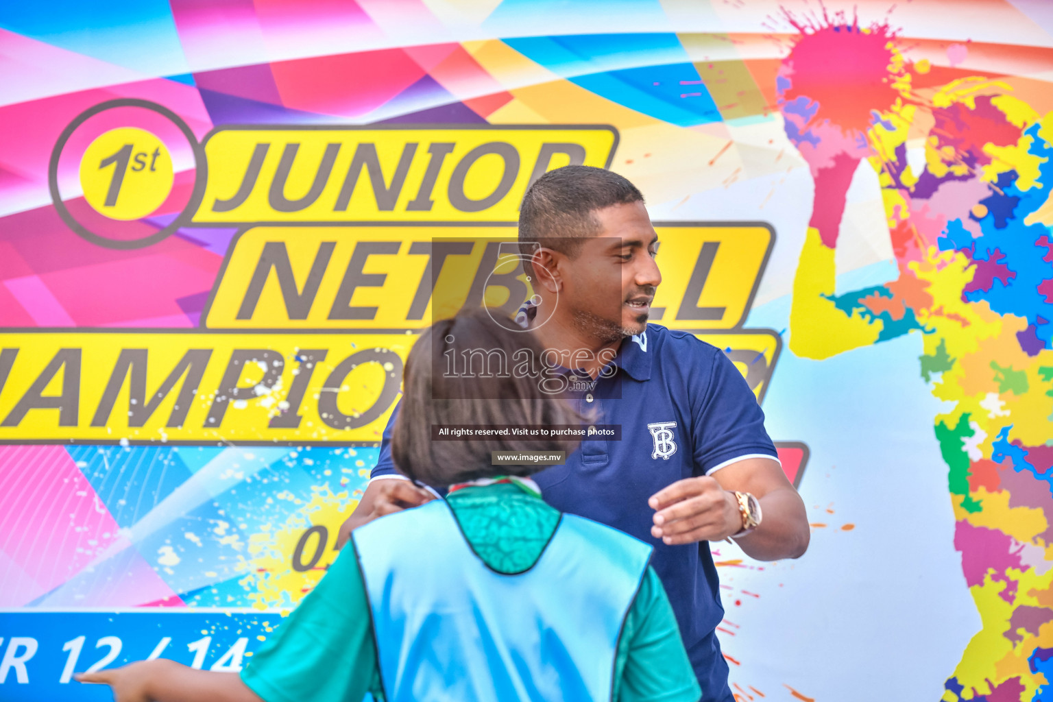 Final of Junior Netball Championship 2022 held in Male', Maldives on 19th March 2022. Photos by Nausham Waheed