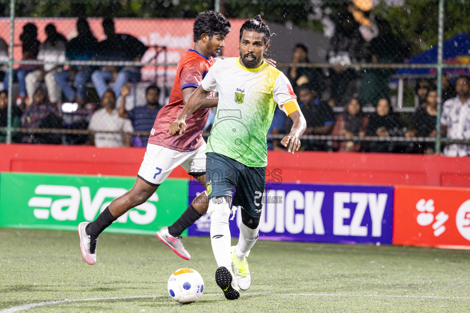 HDh Nellaidhoo vs HDh Vaikaradhoo in Day 9 of Golden Futsal Challenge 2025 was held on Monday, 13th January 2025, in Hulhumale', Maldives
Photos: Ismail Thoriq / images.mv