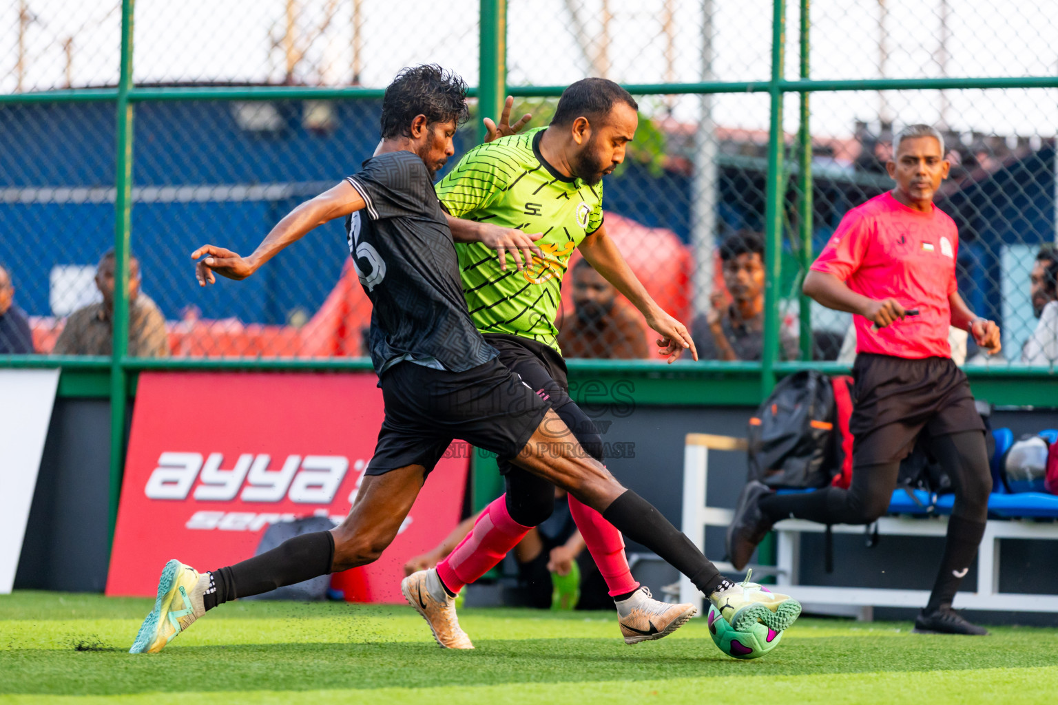 JJ Sports Clubvs Fasgandu SC in Day 1 of BG Futsal Challenge 2024 was held on Thursday, 12th March 2024, in Male', Maldives Photos: Nausham Waheed / images.mv