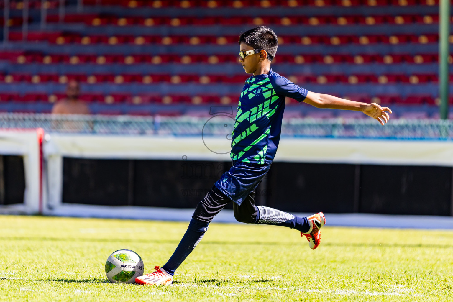 Day 1 of Under 10 MILO Academy Championship 2024 was held at National Stadium in Male', Maldives on Friday, 26th April 2024. Photos: Nausham Waheed / images.mv