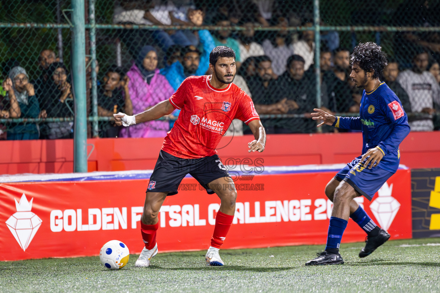 HA Hoarafushi vs HA Maarandhoo in Day 9 of Golden Futsal Challenge 2025 was held on Monday, 13th January 2025, in Hulhumale', Maldives
Photos: Ismail Thoriq / images.mv