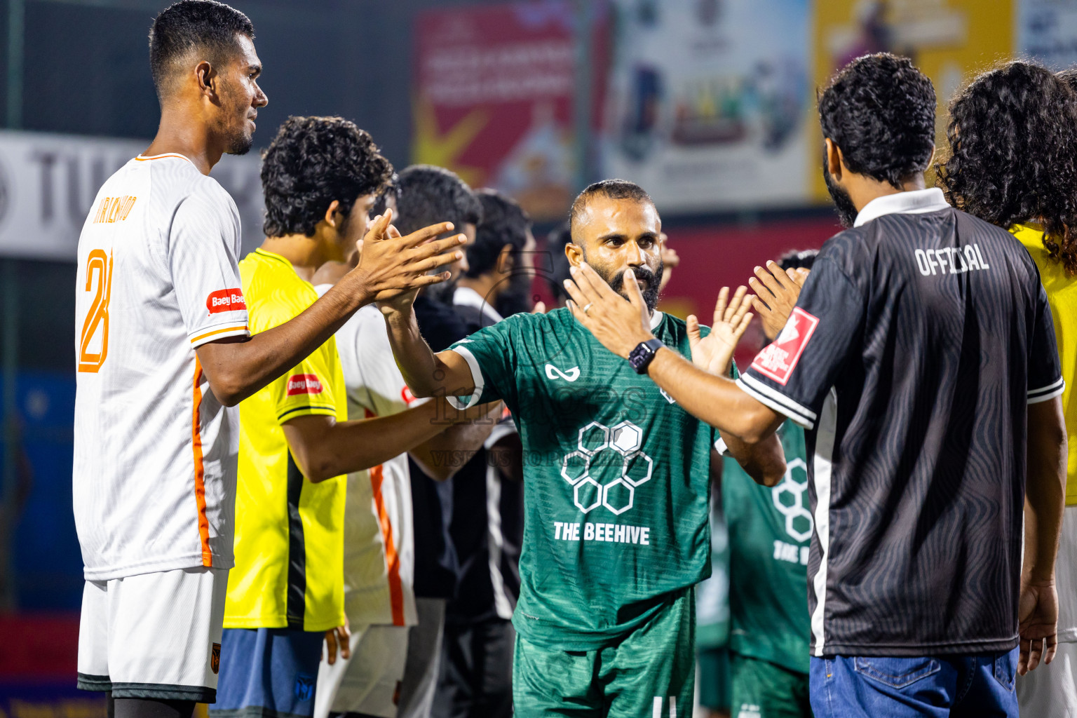 Th Thimarafushi vs Th Hirilandhoo in Thaa Atoll Finals Day 26 of Golden Futsal Challenge 2025 was held on Thursday , 30th January 2025, in Hulhumale', Maldives. Photos: Nausham Waheed / images.mv