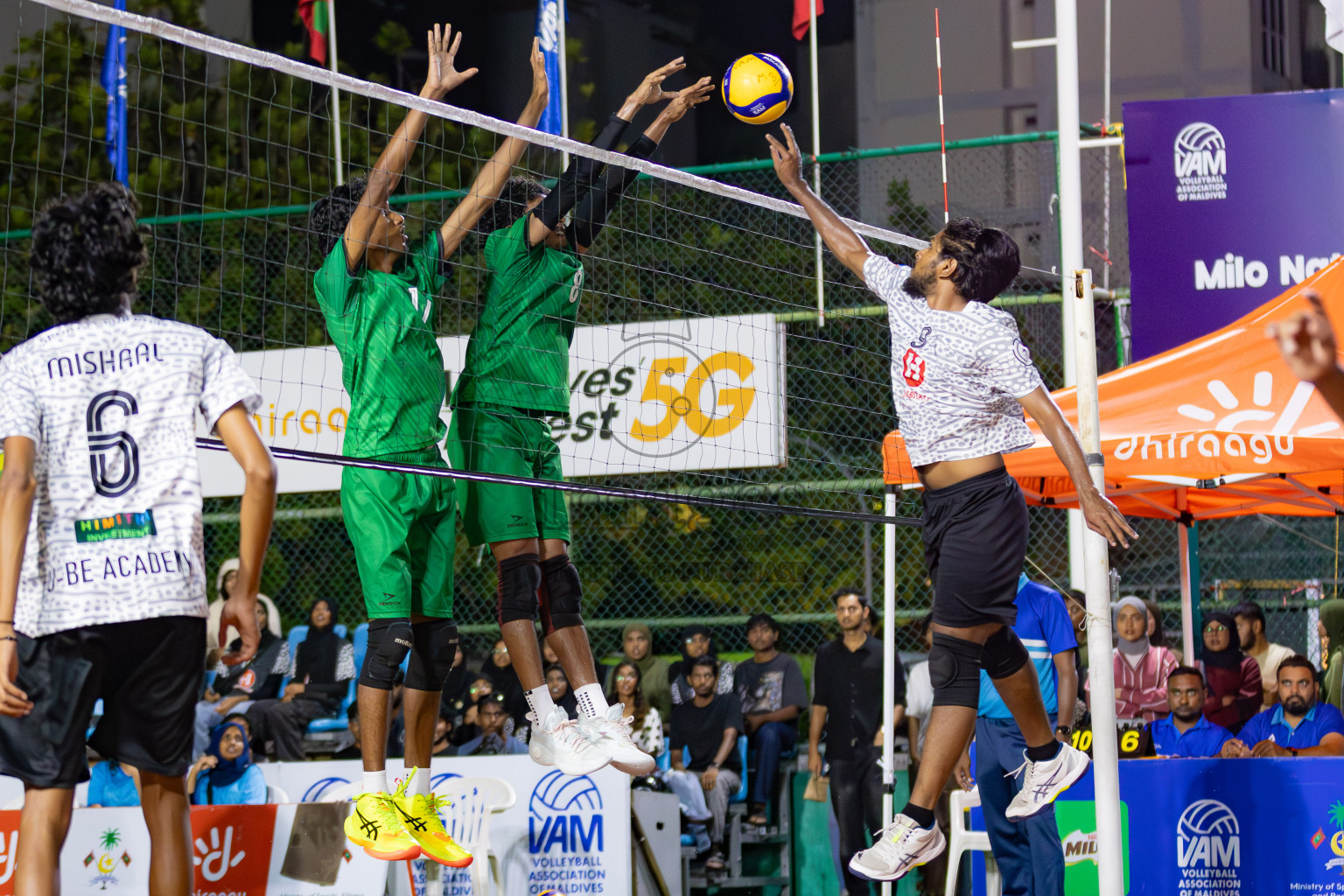 Semi Finals of Milo National Junior Volleyball Championship 2025 Day 5 was held on Thursday, 27th November 2025 at Ekuveni Turf Court Male', Maldives. Photos: Areef Adam / images.mv
