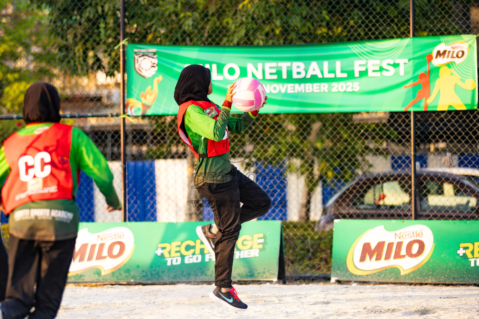 Day 2 of MILO Netball Fest 2025 was held in Cental Park, Hulhumale', Maldives on Friday, 21st November 2025. Photos: Areef Adam/ images.mv