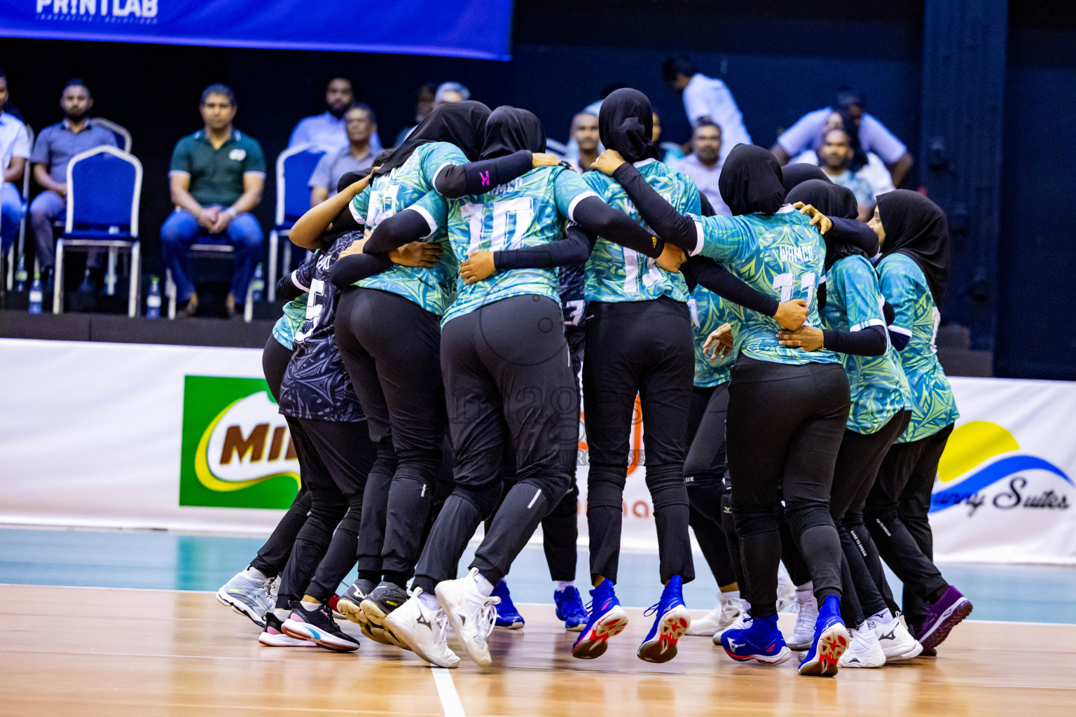 Final of Women's Division of Milo VAM Cup 2024 held in Male', Maldives on Saturday, 13th July 2024 at Social Center Indoor Hall Photos By: Nausham Waheed / images.mv