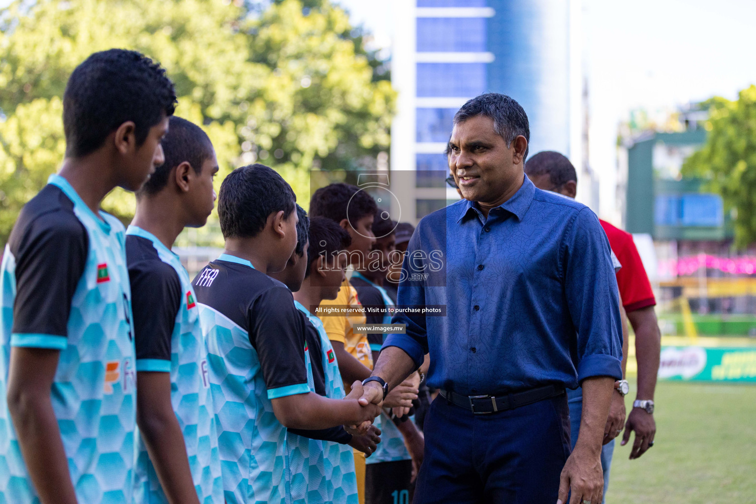 Day 2 of MILO Academy Championship 2023 (U12) was held in Henveiru Football Grounds, Male', Maldives, on Saturday, 19th August 2023. Photos: Nausham Waheedh / images.mv