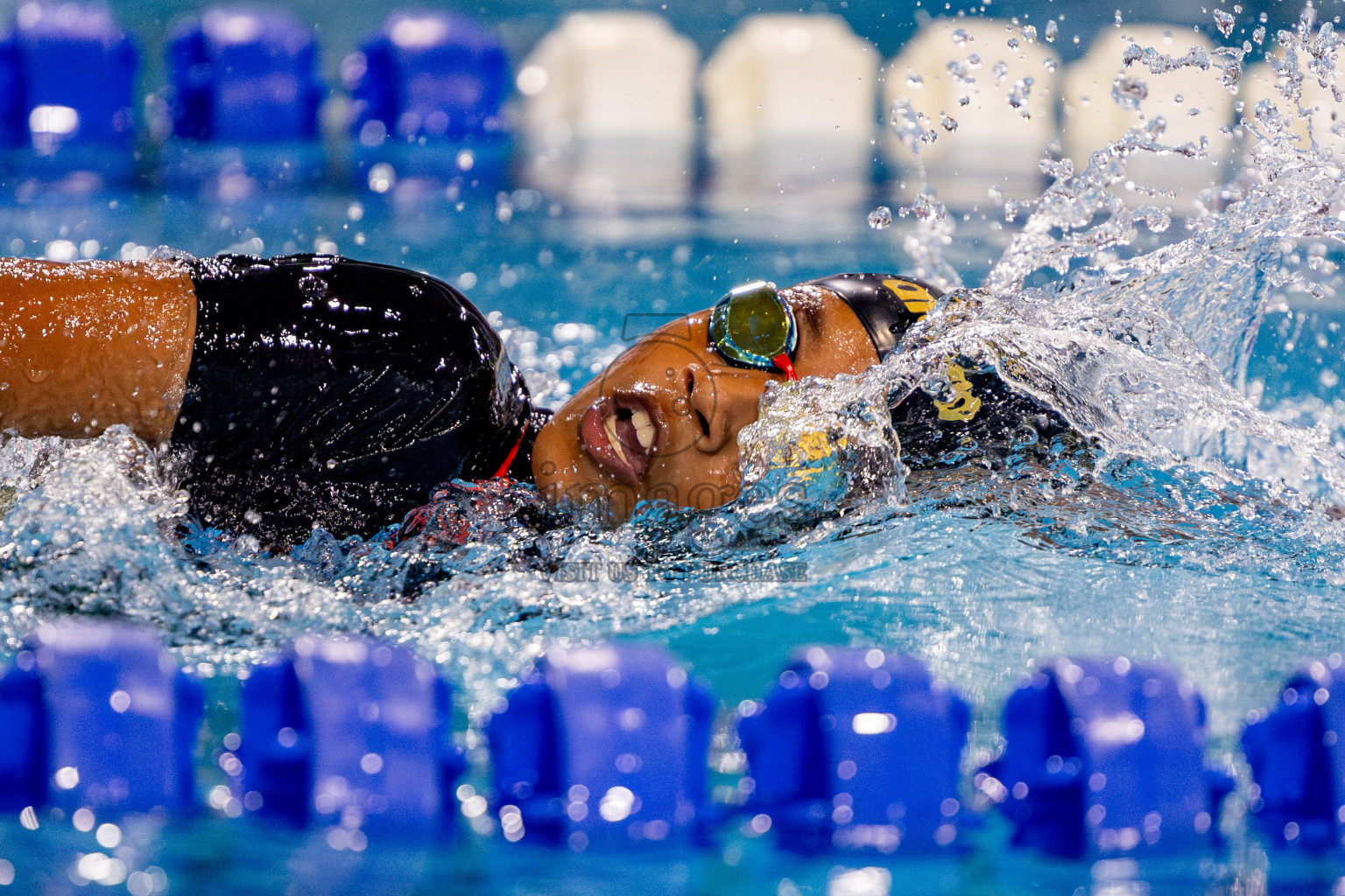 Day 3 of BML 5th National Swimming Kids Festival 2024 held in Hulhumale', Maldives on Wednesday, 20th November 2024. Photos: Nausham Waheed / images.mv