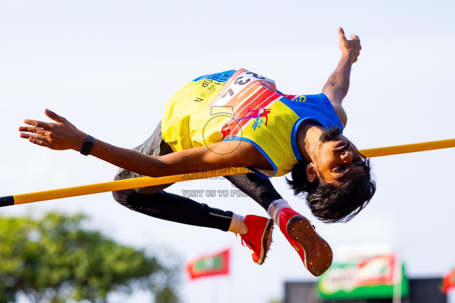 Day 1 of National Athletics Championship 2025 was held at Ekuveni Running Ground in Male', Maldives on Thursday, 14th August 2025. Photos: Nausham Waheed / images.mv