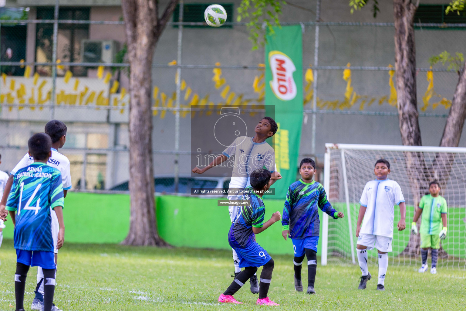 Day 1 of MILO Academy Championship 2023 (U12) was held in Henveiru Football Grounds, Male', Maldives, on Friday, 18th August 2023. 
Photos: Ismail Thoriq / images.mv