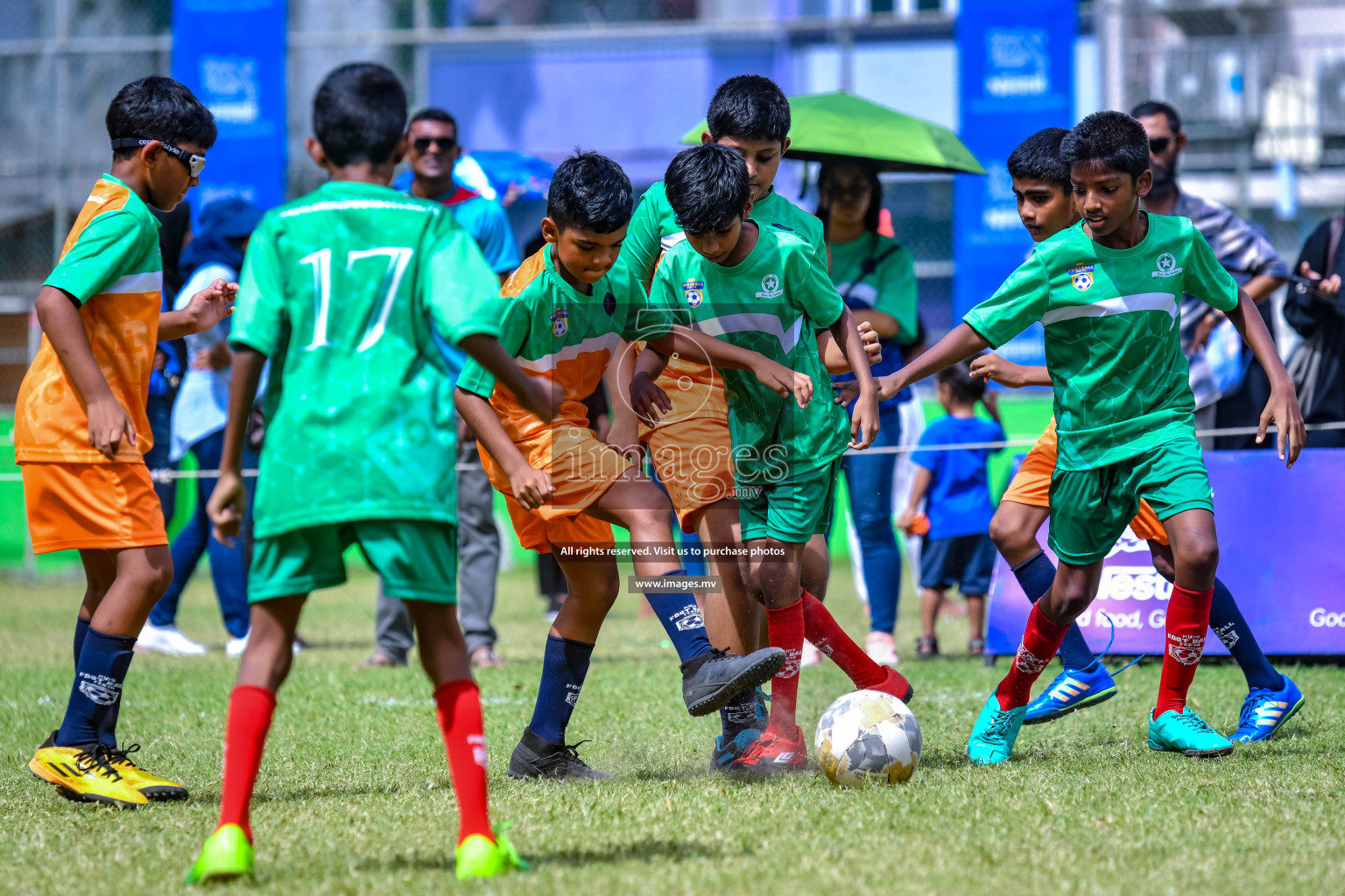 Day 3 of Milo Kids Football Fiesta 2022 was held in Male', Maldives on 21st October 2022. Photos: Nausham Waheed/ images.mv