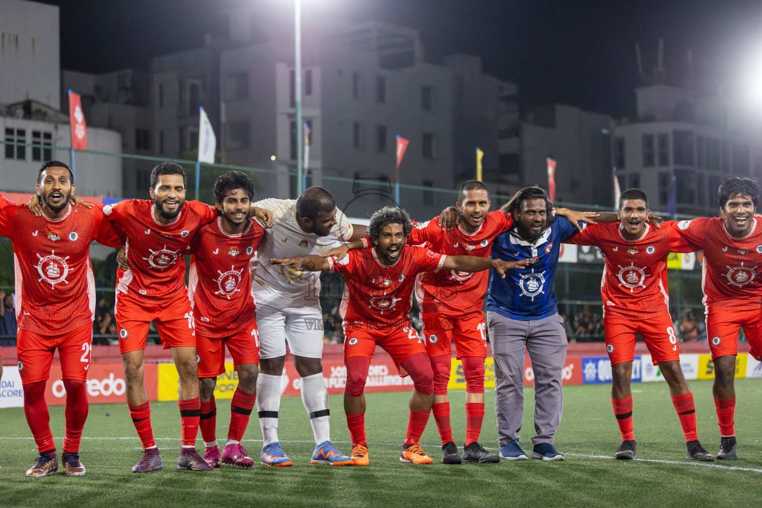 Ha. Maarandhoo vs Ha. Hoarafushi in Day 13 of Golden Futsal Challenge 2024 was held on Saturday, 27th January 2024, in Hulhumale', Maldives Photos: Mohamed Mahfooz Moosa / images.mv