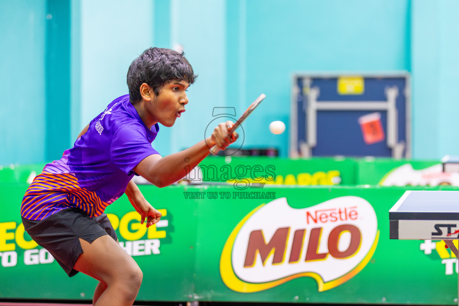 Day 7 of Interschool Table Tennis Tournament 2025 held at Male' TT Hall, Male', Maldives on Wednesday, 21st May 2025.
Photos by: Ismail Thoriq / images.mv