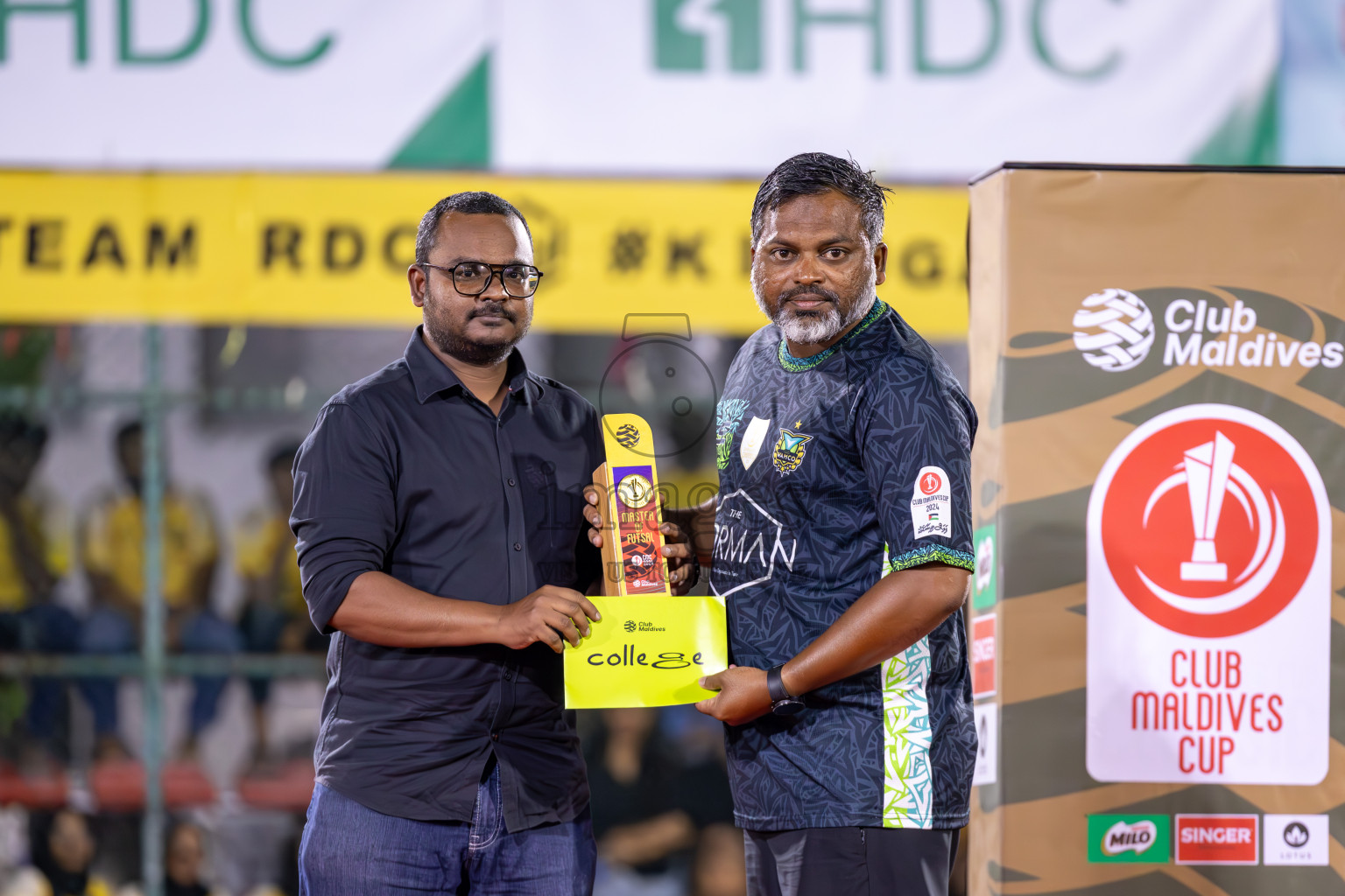 WAMCO vs RRC in the Final of Club Maldives Cup 2024 was held in Rehendi Futsal Ground, Hulhumale', Maldives on Friday, 18th October 2024. Photos: Ismail Thoriq / images.mv