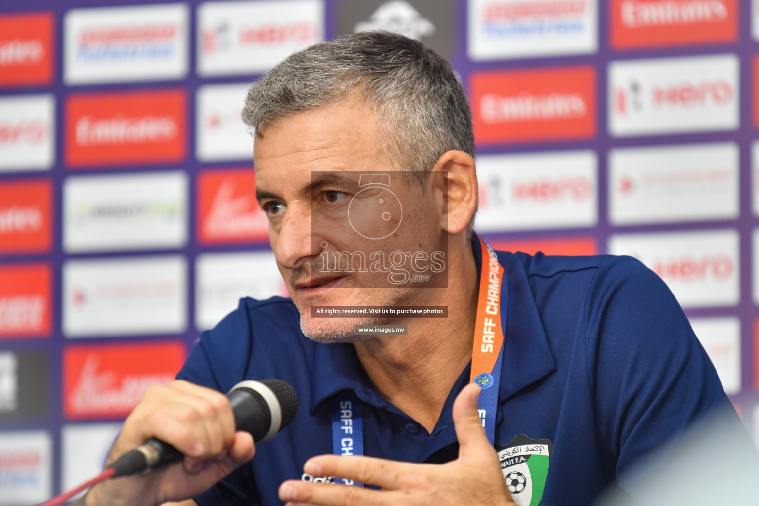 Kuwait vs Bangladesh in the Semi-final of SAFF Championship 2023 held in Sree Kanteerava Stadium, Bengaluru, India, on Saturday, 1st July 2023. Photos: Nausham Waheed, Hassan Simah / images.mv