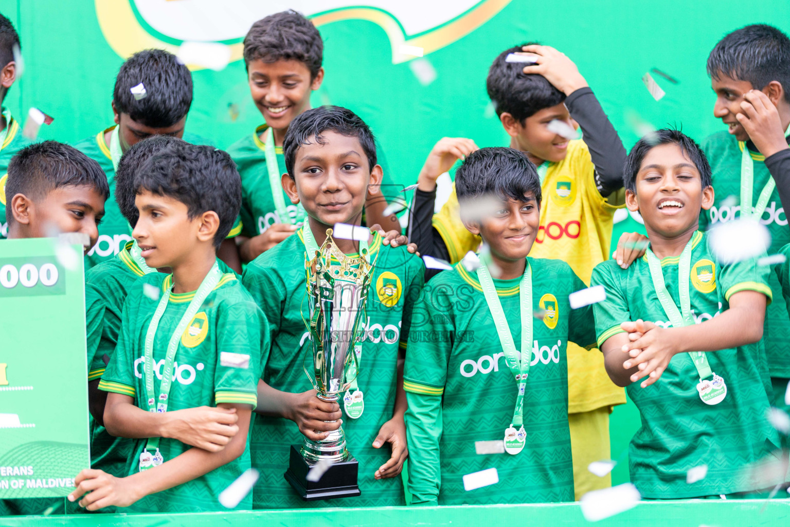 Final Day  of MILO Academy Championship 2024 - U12 was held at Henveiru Grounds in Male', Maldives on Thursday, 7th July 2024. Photos: Shuu Abdul Sattar / images.mv