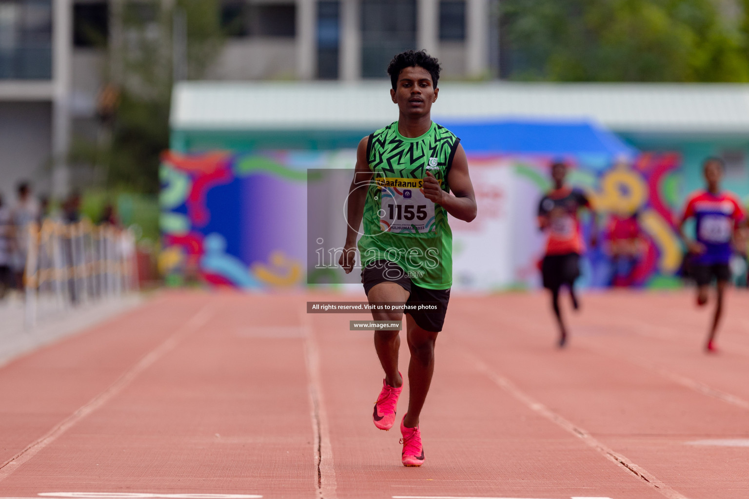 Day two of Inter School Athletics Championship 2023 was held at Hulhumale' Running Track at Hulhumale', Maldives on Sunday, 15th May 2023. Photos: Shuu/ Images.mv