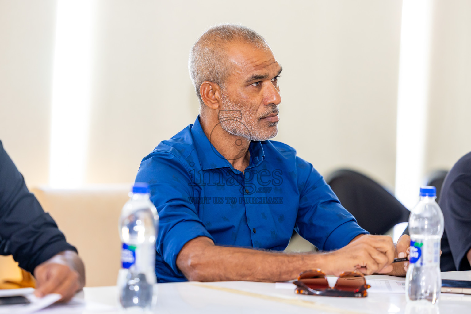 Draw Ceremony of FAM League Cup 2025 held in Male, Maldives, on Wednesday, 30th April 2025 Photos: Nausham Waheed / images.mv