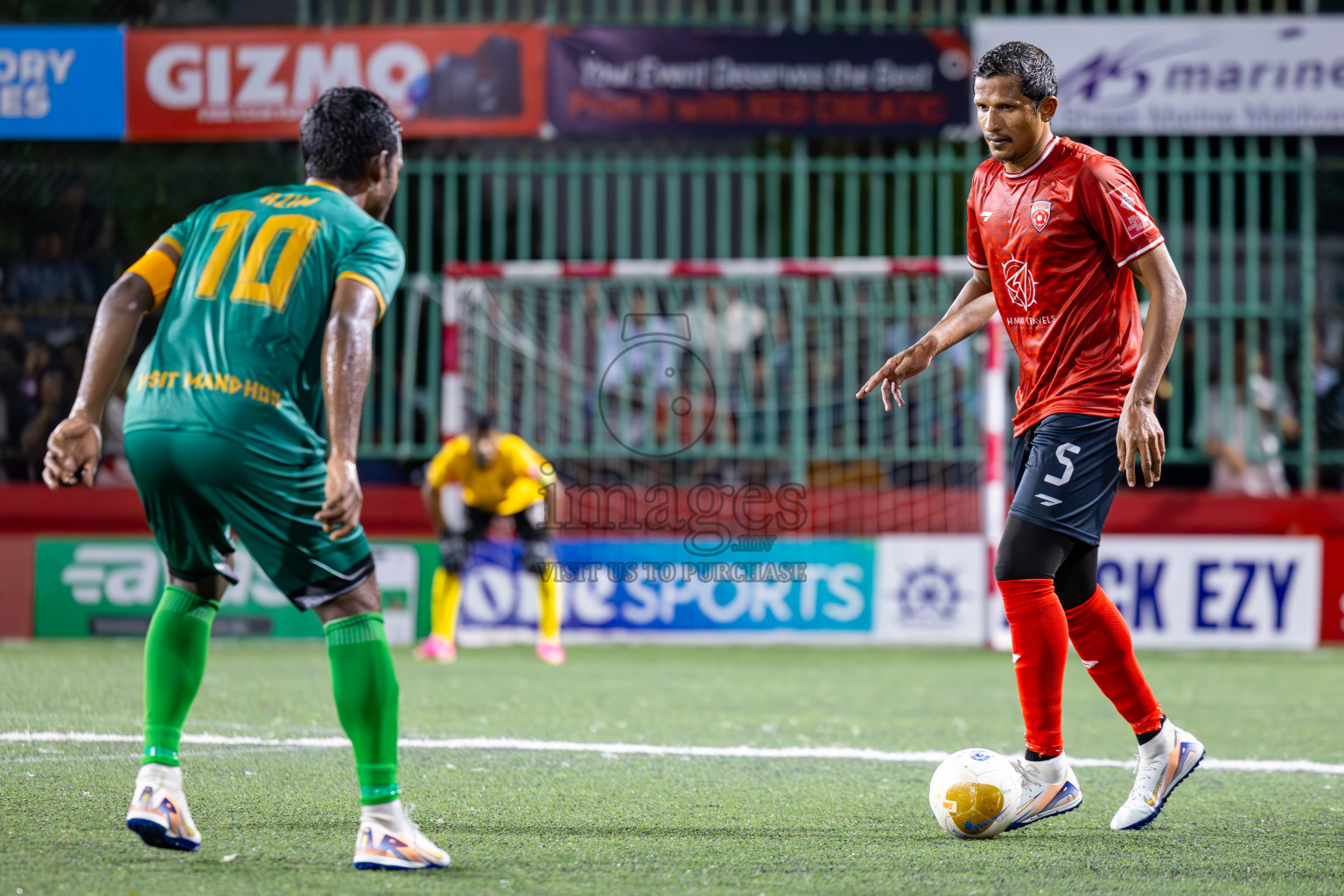ADh Omadhoo vs ADh Mahibadhoo in Alifu Dhaalu Atoll Final on Day 23 of Golden Futsal Challenge 2025 was held on Monday , 27th January 2025, in Hulhumale', Maldives.
Photos: Ismail Thoriq / images.mv