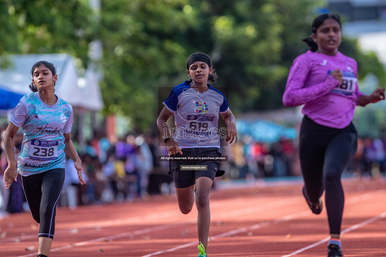 Day 1 of Inter-School Athletics Championship held in Male', Maldives on 22nd May 2022. Photos by: Nausham Waheed / images.mv