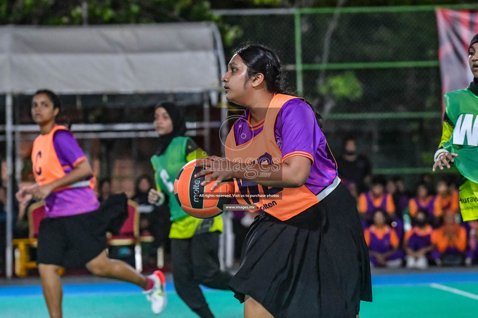 Day 3 of 23rd Inter-School Netball Tournament was held in Male', Maldives on 24th October 2022. Photos: Nausham Waheed / images.mv