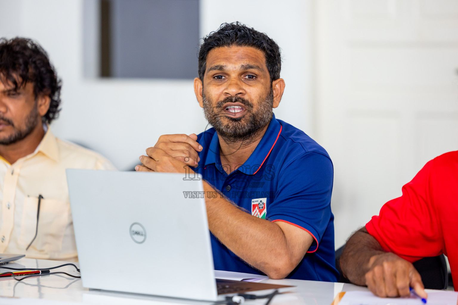 Draw Ceremony of FAM League Cup 2025 held in Male, Maldives, on Wednesday, 30th April 2025 Photos: Nausham Waheed / images.mv