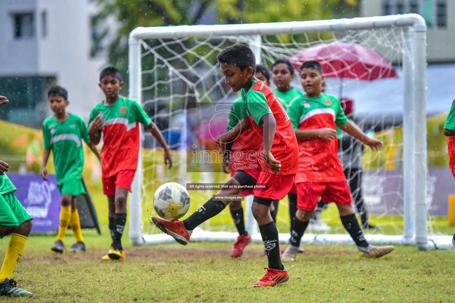 Day 4 of Milo Kids Football Fiesta 2022 was held in Male', Maldives on 22nd October 2022. Photos: Nausham Waheed/ images.mv