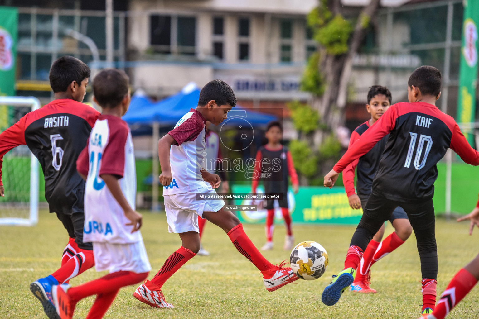 Day 1 of MILO Academy Championship 2022 held in Male' Maldives on Friday, 11th March 2021. Photos by: Nausham waheed