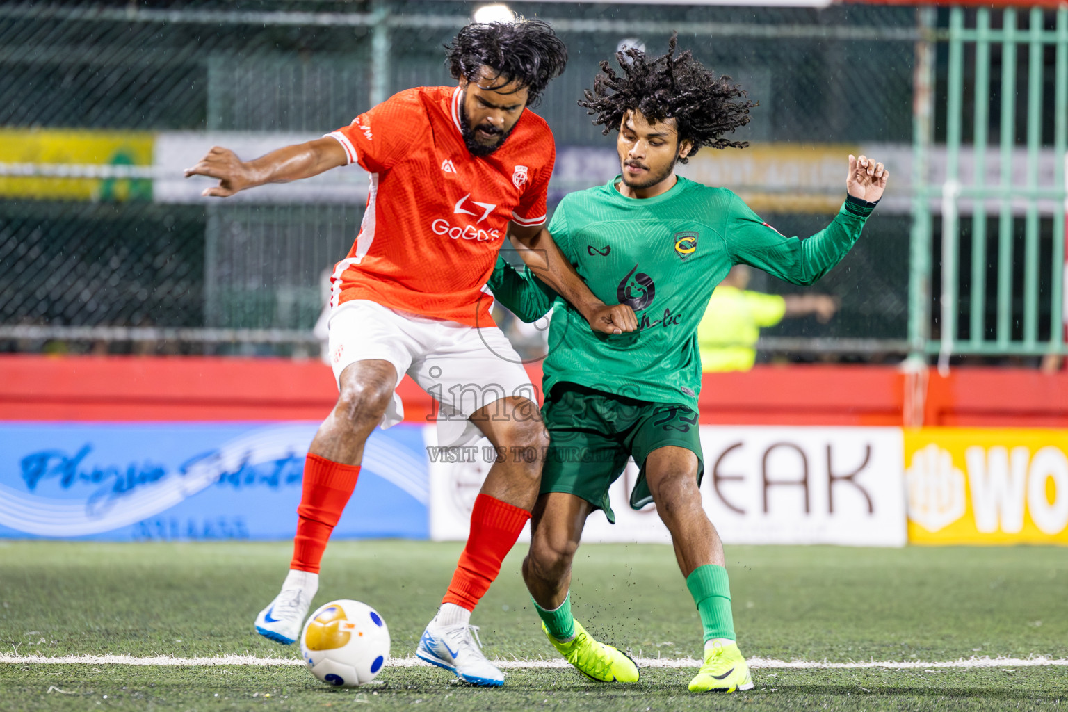 HA Muraidhoo vs HA Vashafaru in Day 9 of Golden Futsal Challenge 2025 was held on Monday, 13th January 2025, in Hulhumale', Maldives
Photos: Ismail Thoriq / images.mv