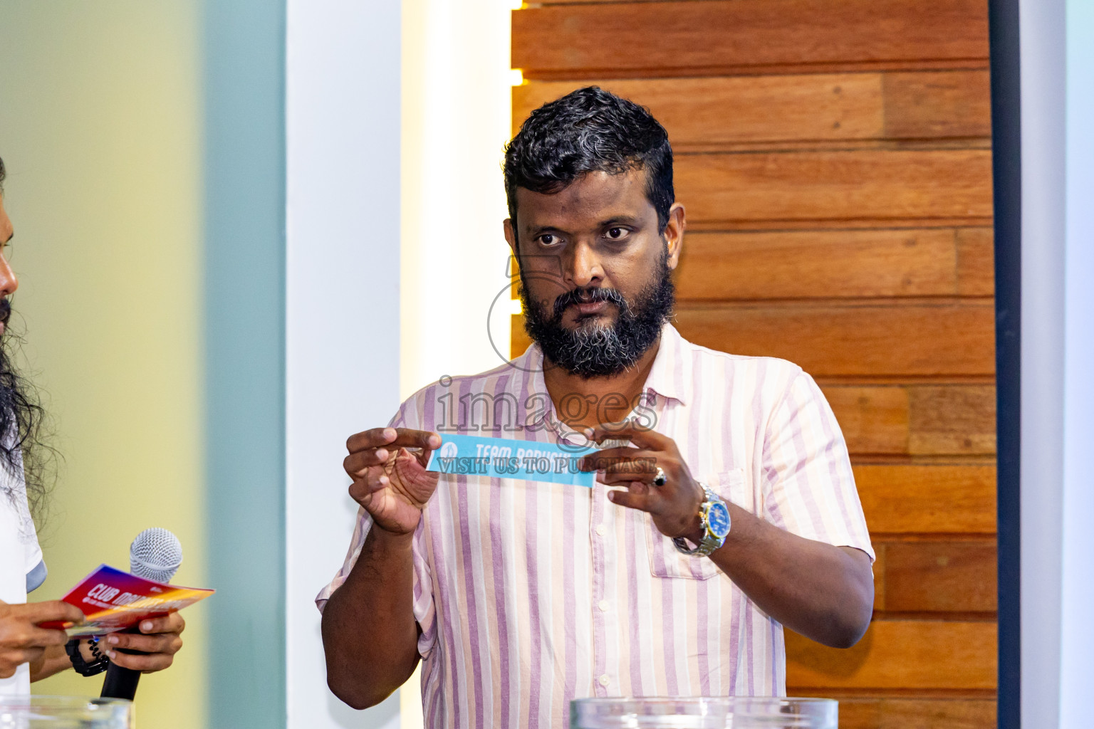 Draw Ceremony of Club Maldives 2024 held in Hulhumale', Maldives on Wednesday, 28th August 2024. Photos: Nausham Waheed / images.mv