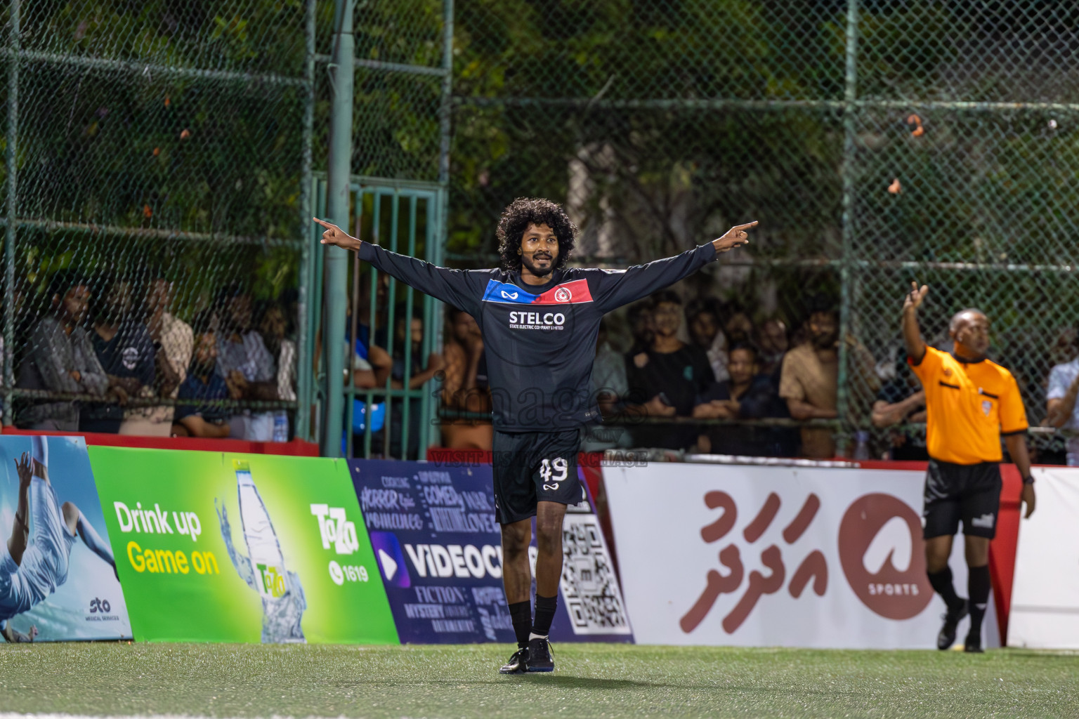 STELCO vs MACL in Quarter Finals of Club Maldives Cup 2024 held in Rehendi Futsal Ground, Hulhumale', Maldives on Wednesday, 9th October 2024. Photos: Ismail Thoriq / images.mv