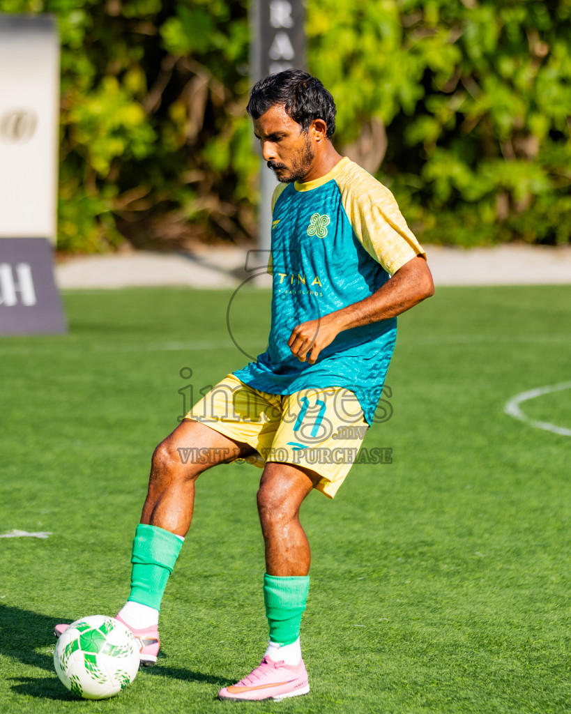 Patina vs Varu in Resort League 2025 (North Male Zone) day 19 was held on Sunday, 20th September 2025 in One And Only Reethi Rah Maldives Resort, Photos: Areef Adam / images.mv