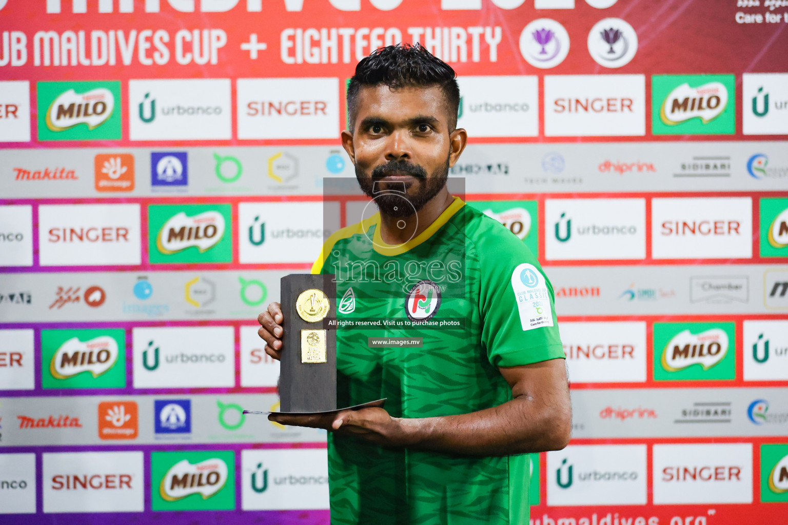 Higher Education vs Health RC in Club Maldives Cup Classic 2023 held in Hulhumale, Maldives, on Thursday, 20th July 2023 Photos: Nausham Waheed / images.mv