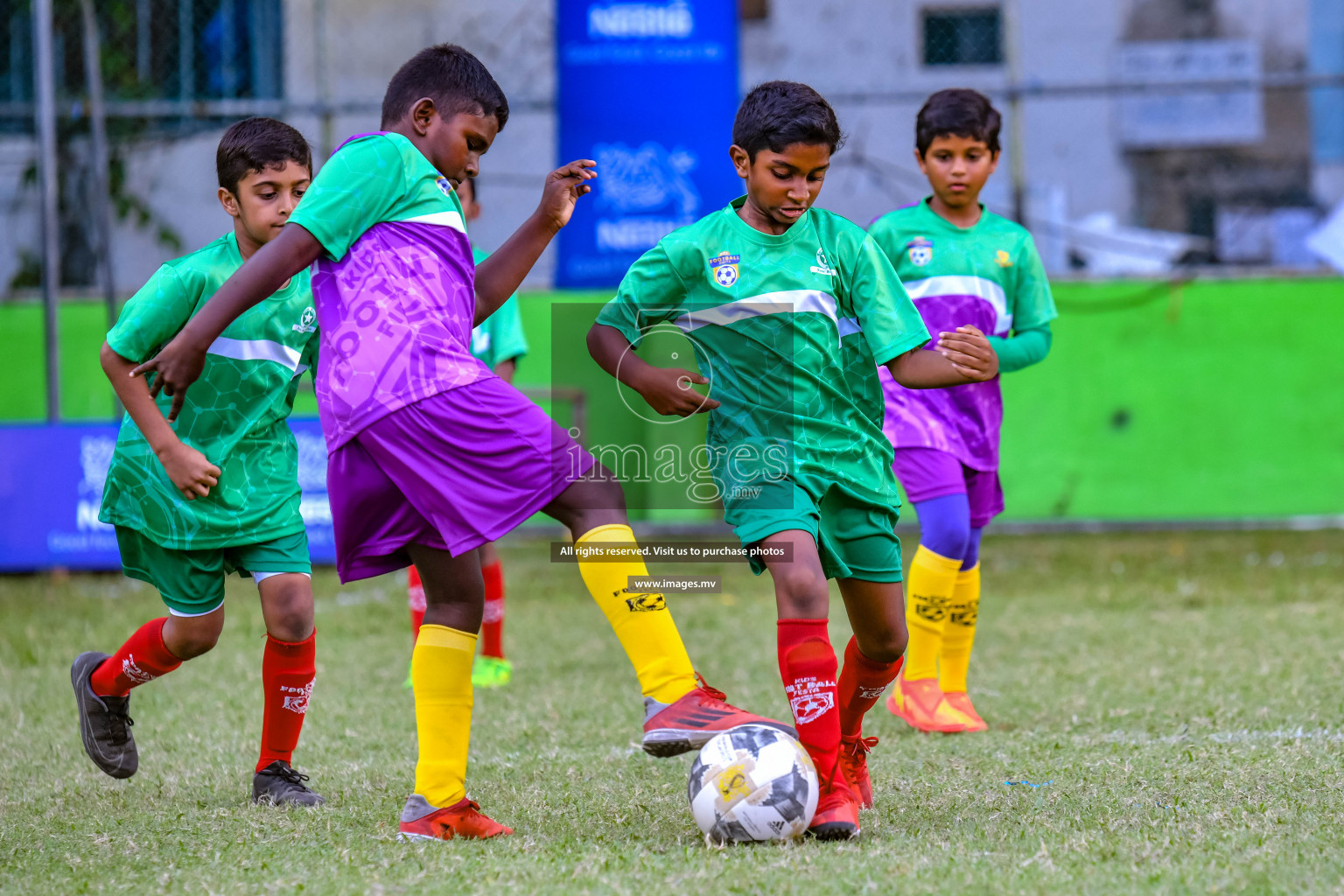 Day 2 of Milo Kids Football Fiesta 2022 was held in Male', Maldives on 20th October 2022. Photos: Nausham Waheed/ images.mv