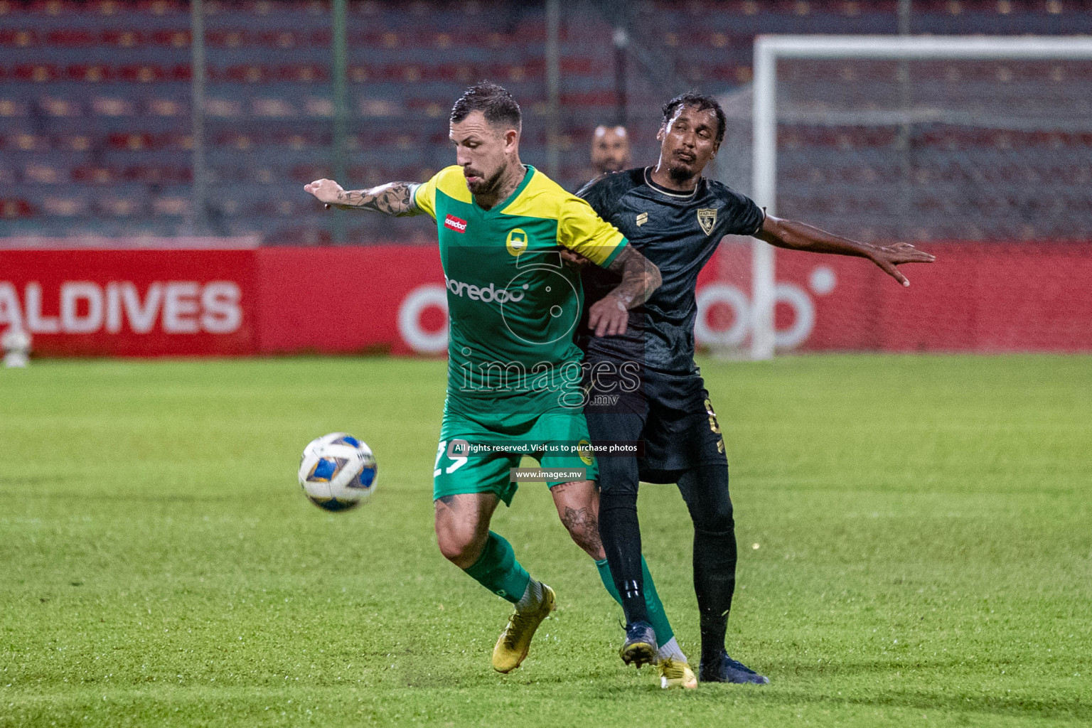 Charity Shield Match between Maziya Sports and Recreation Club and Club Eagles held in National Football Stadium, Male', Maldives Photos: Nausham Waheed / Images.mv