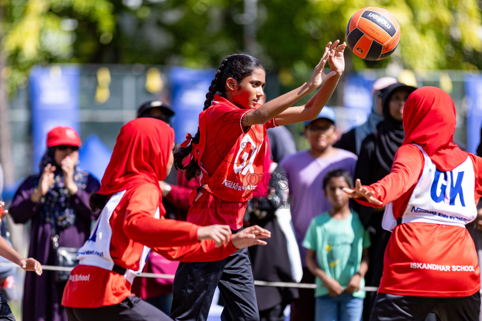 Day 3 of Nestle' Kids Netball Fiesta 2023 held in Henveyru Stadium, Male', Maldives on Saturday, 2nd December 2023. Photos by Nausham Waheed / Images.mv