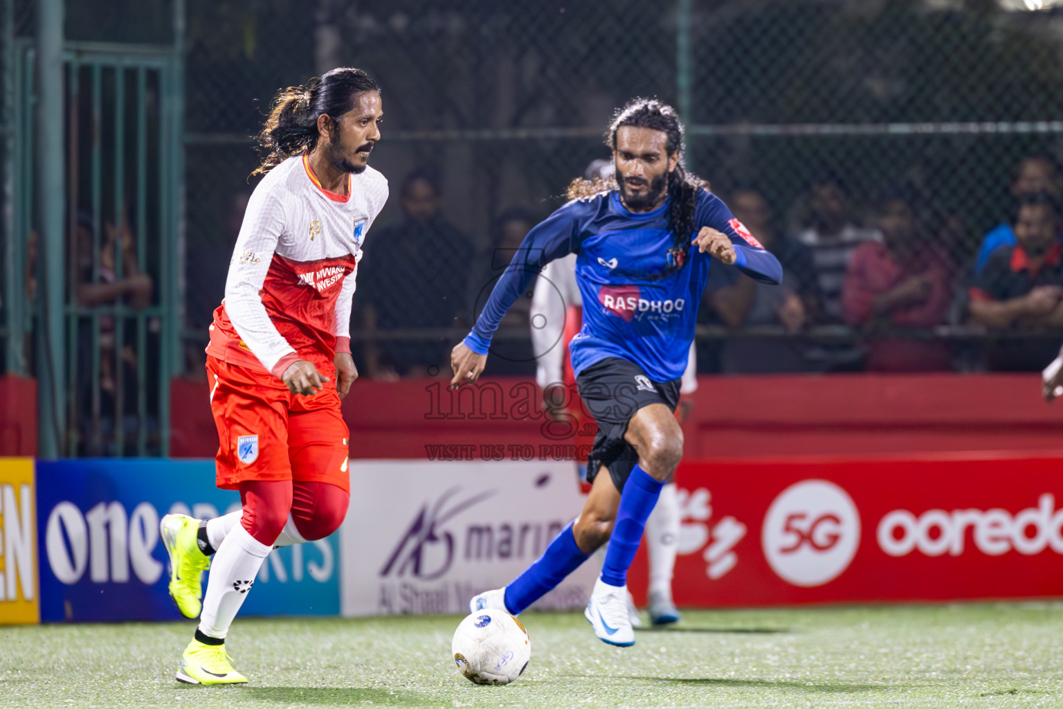 AA Mathiveri vs AA Rasdhoo in Day 15 of Golden Futsal Challenge 2025 was held on Sunday, 19th January 2025, in Hulhumale', Maldives. Photos: Ismail Thoriq / images.mv