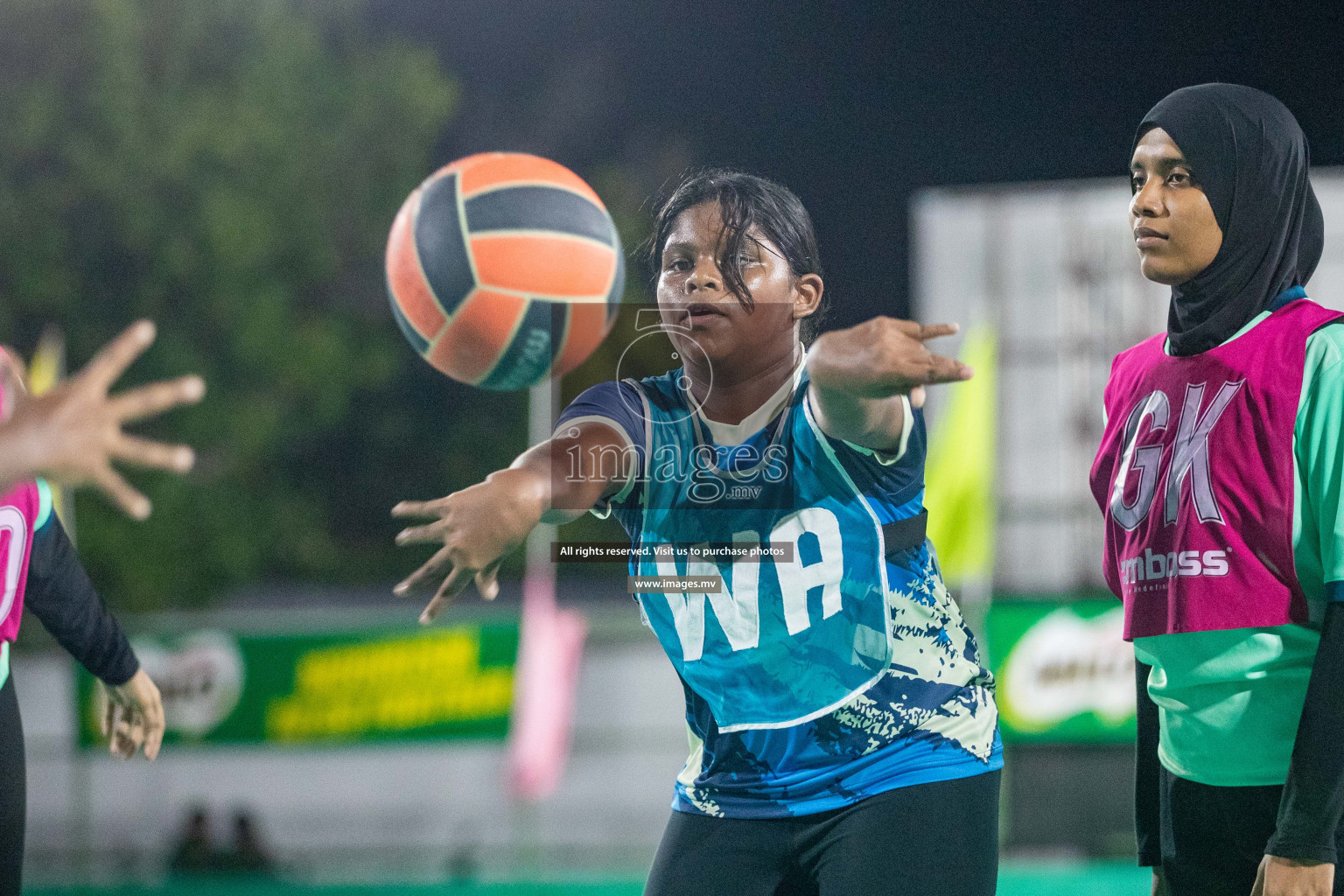 Day 5 of 20th Milo National Netball Tournament 2023, held in Synthetic Netball Court, Male', Maldives on 3rd  June 2023 Photos: Nausham Waheed/ Images.mv