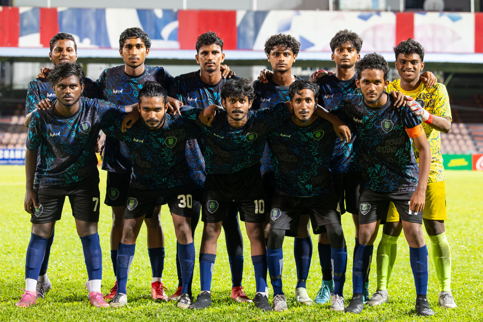 Buru Sports Club vs Super United Sports in Under 19 Youth Championship 2024  was held at National Stadium in Male', Maldives on Sunday, 9th June 2024. Photos: Mohamed Mahfooz Moosa / images.mv