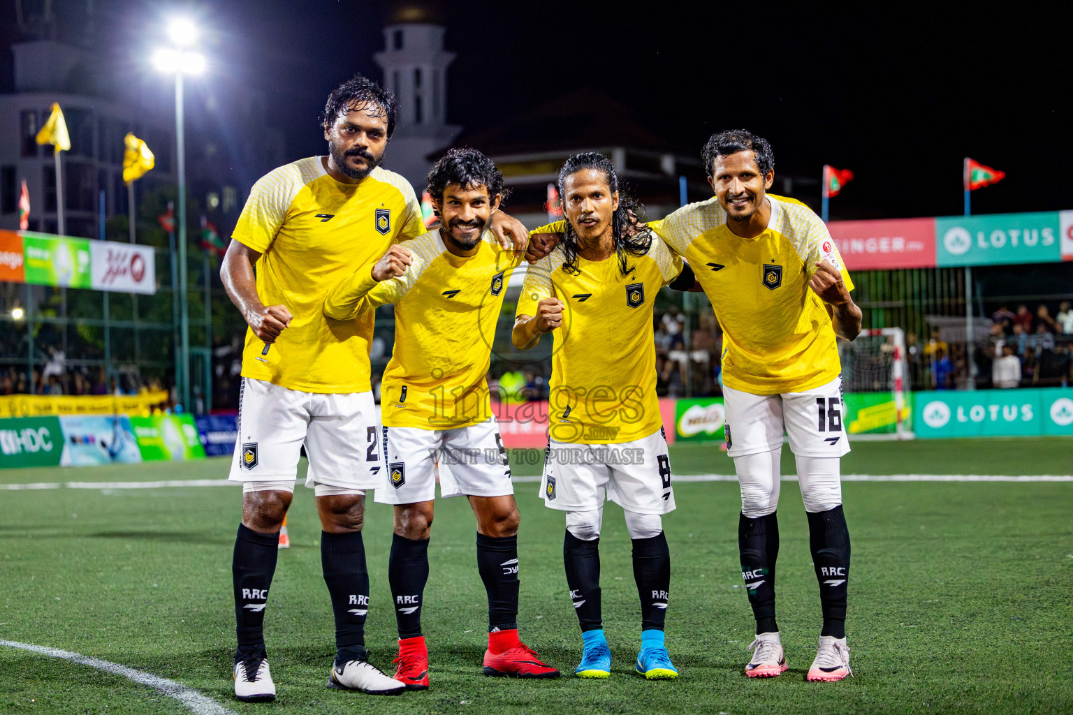 Dhiraagu vs RRC in Quarter Finals of Club Maldives Cup 2024 held in Rehendi Futsal Ground, Hulhumale', Maldives on Friday, 11th October 2024. Photos: Nausham Waheed / images.mv