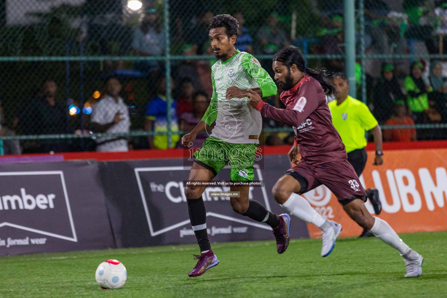 Trade Club vs Team DJA in Club Maldives Cup 2022 was held in Hulhumale', Maldives on Friday, 14th October 2022. Photos: Ismail Thoriq/ images.mv