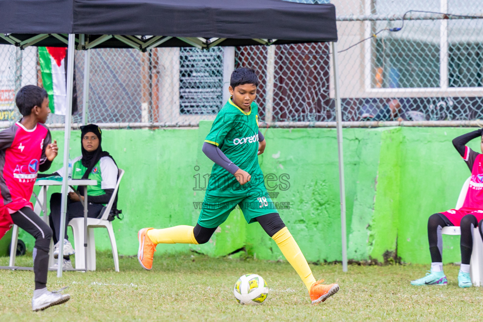 Day 2 of MILO Academy Championship 2024 - U12 was held at Henveiru Grounds in Male', Maldives on Friday, 5th July 2024. Photos: Mohamed Mahfooz Moosa / images.mv
