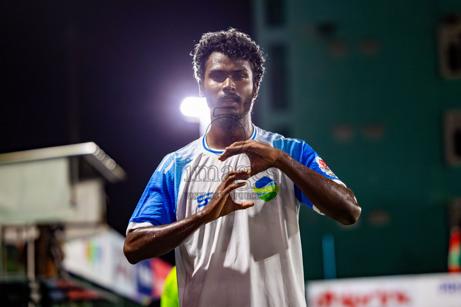 CLUB FEN vs TEAM ALLIED in Club Maldives Cup 2024 held in Rehendi Futsal Ground, Hulhumale', Maldives on Tuesday, 1st October 2024. Photos: Nausham Waheed / images.mv